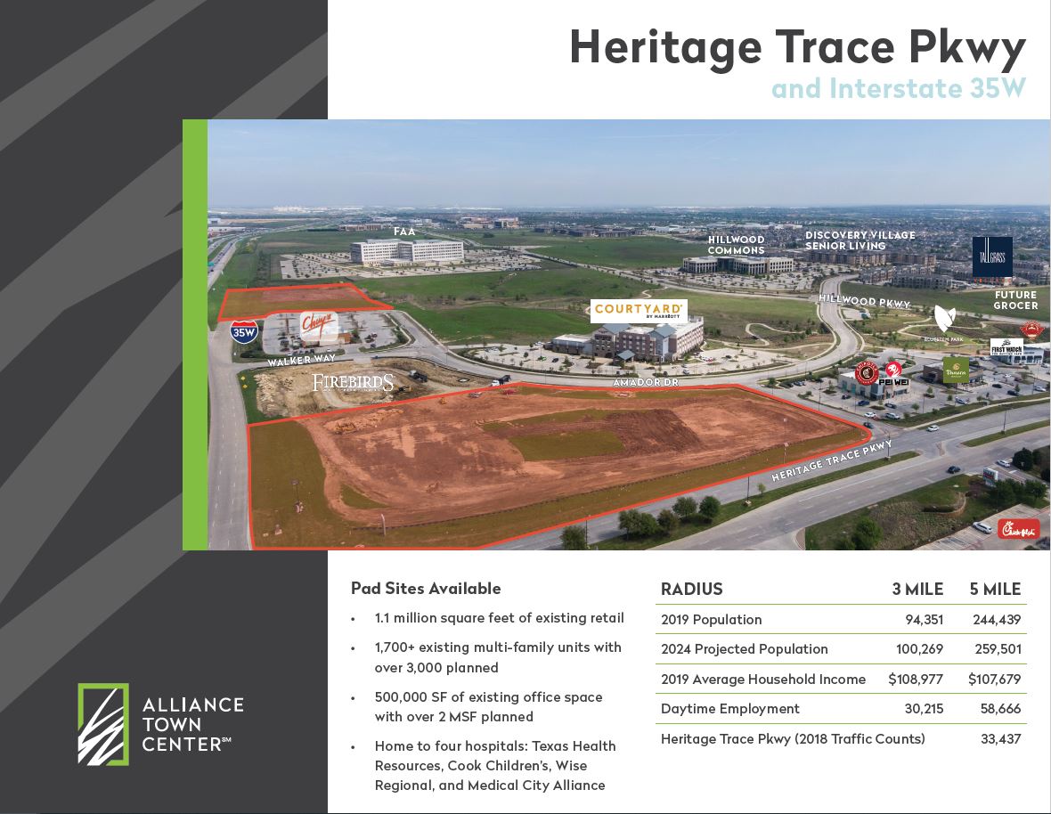 Alliance Town Center North at Heritage Trace Parkway