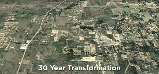 Then and Now: 30-Year Transformation