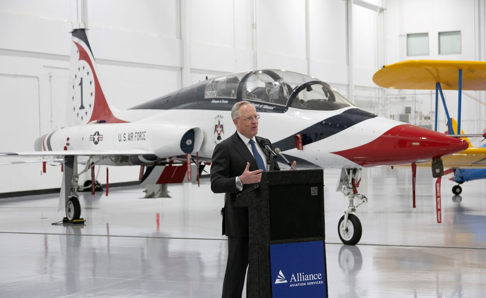 Perot Field Fort Worth Alliance Airport unveils big expansion of modern FBO facility thumbnail
